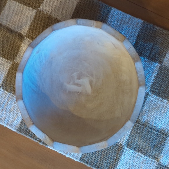 Other - Rustic Wooden Bowl